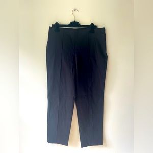 Escada authentic black skinny cotton pants. Size indicated on label 44,Fits L/XL